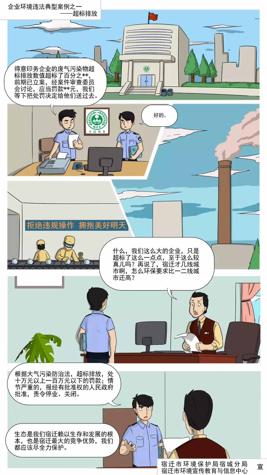 局用漫畫解讀：常見的企業(yè)環(huán)境違法行為有哪些？